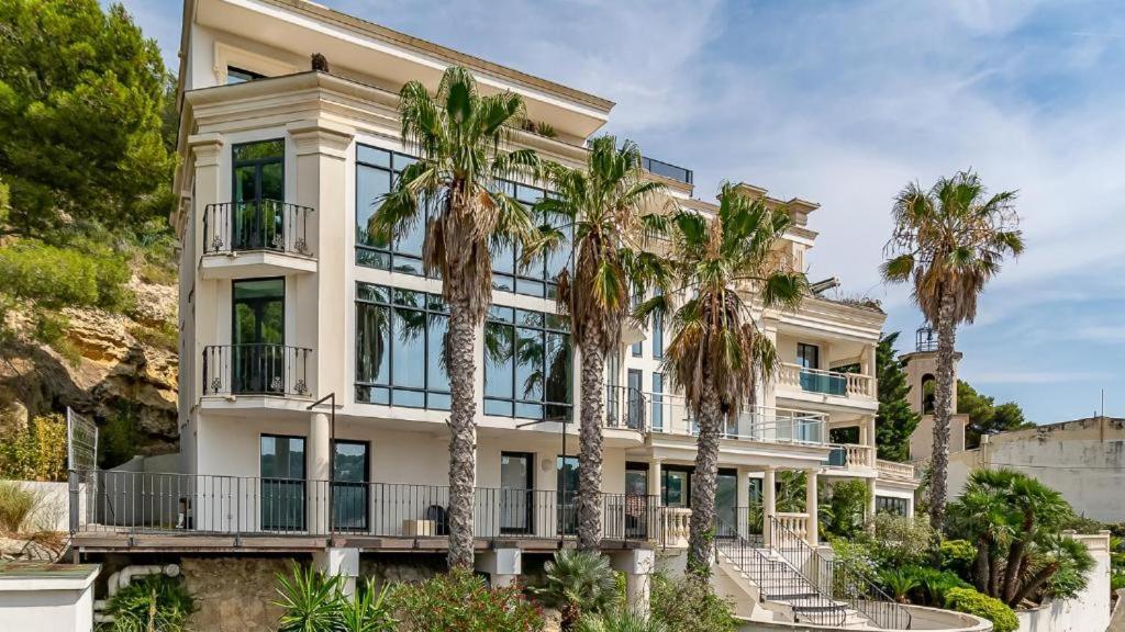Grand Studio Terrasse De Standing, Pleine Vue Village Et Mer Carry-le-Rouet Exterior foto
